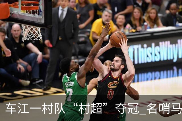 车江一村队“村超”夺冠 名哨马宁现场助阵